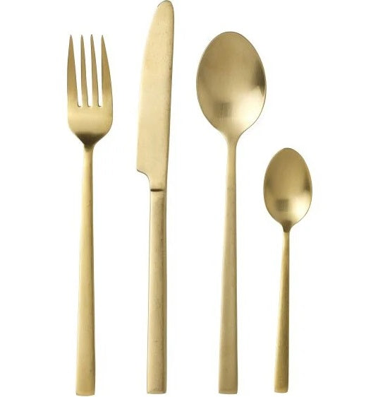 Goldenes Besteck