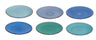 Cookinglife Frühstücksteller / Dessertteller Delice Blau ø 19 cm - 6 Stück