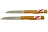 Robert Herder Mühlenmesser Edelstahl Holz - Klinge 8,5 cm - 2 Stück