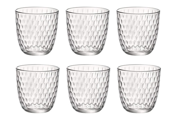 Bormioli Rocco Wassergläser Slot - Transparent - 290 ml - 6 Stück