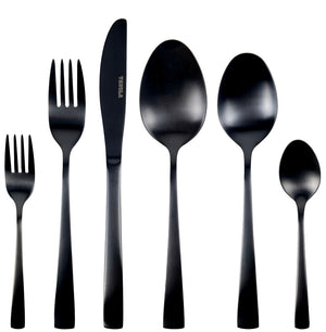Studio Tavola Besteckset - Schwarz - 42 Teile / 8 Personen