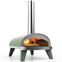 ZiiPa Pizzaofen Piana - Holz befeuert - mit Thermometer - Eukalyptus - für ø 30 cm Pizzen