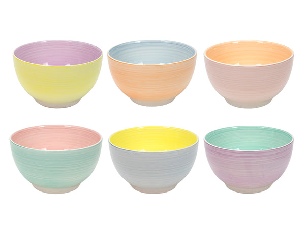 Cookinglife Suppenschalen / Schalen Pastel Harmony ø 14 cm - 6 Stück
