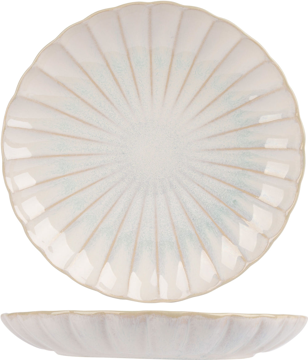 Cosy & Trendy Speiseteller Astera Pure Weiß - ø 27,5 cm - 4 Stück