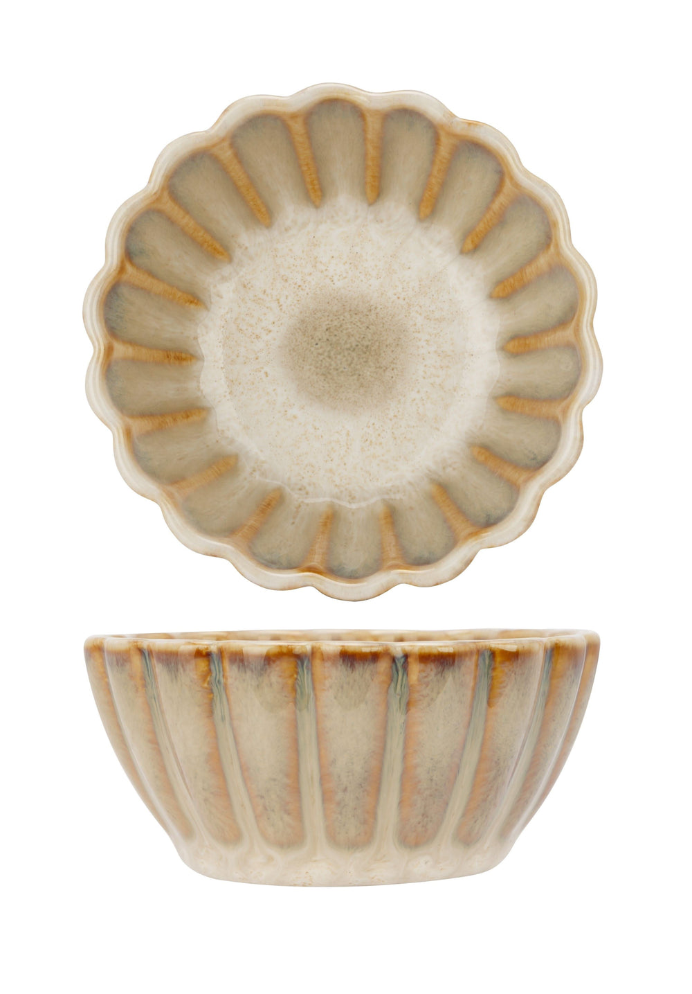 Cosy & Trendy Dipschalen Astera Pearl Beige - ø 7,5 cm - 4 Stück