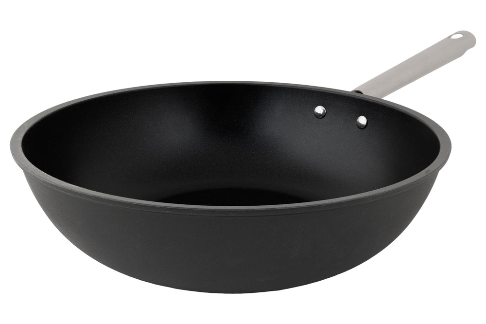 Cookinglife Pfannenset ProForge 3-teilig - Wokpfanne ø 28 cm + Bratpfanne ø 24 & 28 cm - geeignet für alle Wärmequellen - keramische Antihaftbeschichtung