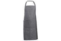Cosy & Trendy Küchenschürze Stoff Schwarz Chambray