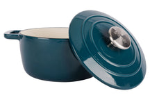 Cosy & Trendy Braadpan met deksel Fontestic Gietijzer Green Heron ø 20 cm / 2.7 Liter - open