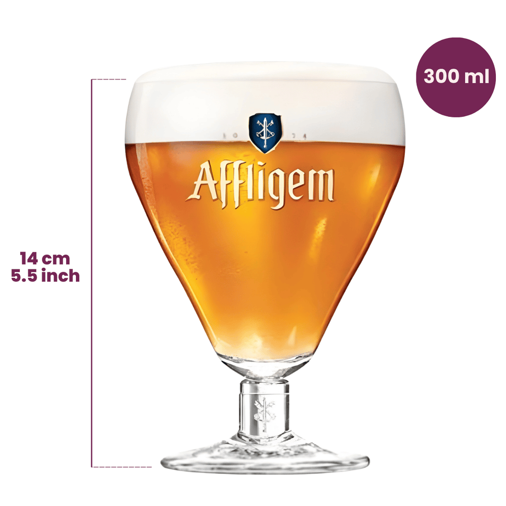 Affligem Biergläser 300 ml - 6 Stück