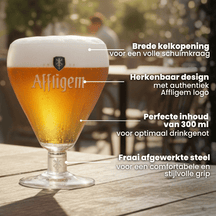 Affligem Biergläser 300 ml - 6 Stück