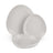 BerlingerHaus Geschirrset Matt Creme Oval - 18-teilig / 6 Personen - 6 Speiseteller, 6 Frühstücksteller und 6 Suppenteller