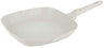 BerlingerHaus Grillpfanne Matt Creme 28 x 28 cm - geeignet für alle Wärmequellen - Standard Antihaftbeschichtung