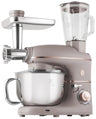 BerlingerHaus Multifunktionale Küchenmaschine Taupe - 4-in-1 - 1500W