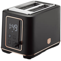 BerlingerHaus Toaster Digital Schwarz Roségold - 2 Schlitze - 870W