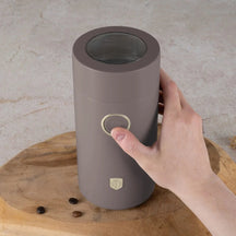 BerlingerHaus Elektrische Kaffeemühle / Kaffeebohnenmühle - Taupe - 150W