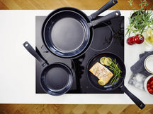 Beka Bratpfannenset Energy R 3-teilig Ø 20. 24 und 28 cm – geeignet für alle Wärmequellen – keramische Antihaftbeschichtung