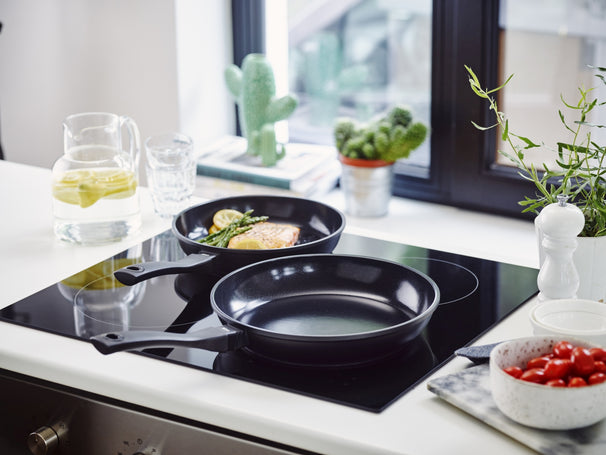 Beka Bratpfannenset Energy R 3-teilig Ø 20. 24 und 28 cm – geeignet für alle Wärmequellen – keramische Antihaftbeschichtung