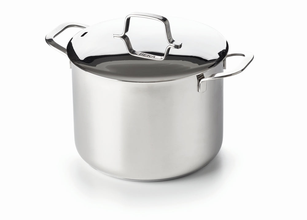 Beka Topfset Maestro 5-teilig - ohne Antihaftbeschichtung - geeignet für alle Wärmequellen (Kochpannen, Stielkasserolle & Suppentopf)