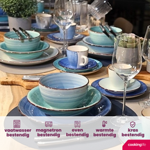 Cookinglife Suppenschalen / Schalen Delice Blau ø 14 cm - 6 Stück