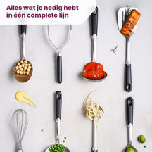 Cosy & Trendy Schöpfkelle - Suppenlöffel - Delish - Edelstahl Schwarz