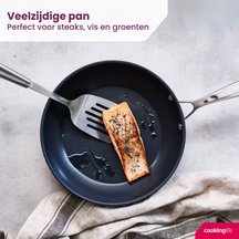 Cookinglife Bratpfannenset Revolt Ø 24 und 28 cm – geeignet für alle Wärmequellen – keramische Antihaftbeschichtung 