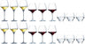 Chef &amp; Sommelier Weinglas-Set Open Up (Rotweingläser &amp; Weißweingläser &amp; Wassergläser) – 18-teiliges Set – 6 Rotweingläser, 6 Weißweingläser und 6 Wassergläser