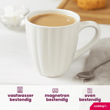 Cookinglife Tassen Cardida Off White 350 ml - 6 Stuks