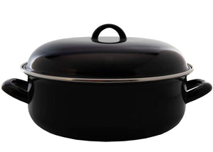 Cookinglife Emaille Bräter - Kochen - ø 28 cm / 6 Liter