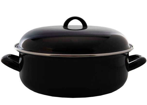 Cookinglife Emaille Bräter - Kochen - ø 28 cm / 6 Liter