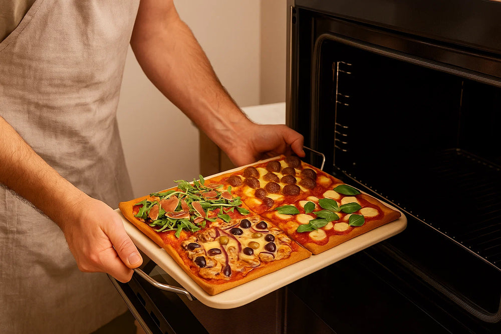 Cookinglife Pizzastein Italien 30 x 38 cm