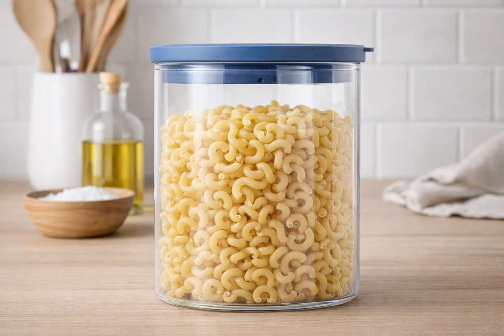 Cookinglife Vorratsbehälter Set - Glas - ø 13 cm - 1,5 / 1,9 / 2,5 Liter - 3 Stück