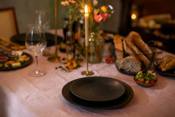 Cosy & Trendy Geschirrset Merio - 18-teilig / 6 Personen - 6 Speiseteller, 6 Frühstücksteller und 6 Suppenteller