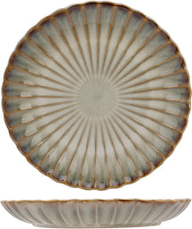 Cosy & Trendy Astera Pearl 16-teiliges Geschirrset für 4 Personen – 4 Speiseteller, 4 Frühstücksteller, 4 Schüsseln und 4 Becher