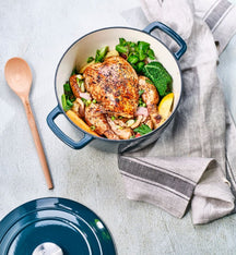 Cosy & Trendy Braadpan met deksel Fontestic Gietijzer Green Heron - sfeerbeeld 1