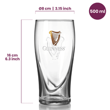 Guinness Biergläser Pint 500 ml - 6 Stück