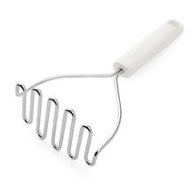 KitchenAid Kartoffelstampfer Classic Porzellanweiß Edelstahl 25,5cm - Püree