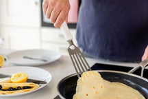 KitchenAid Pfannenwender Classic Porzellanweiß Edelstahl 31,5 cm - Pfanne Crêpes Fisch