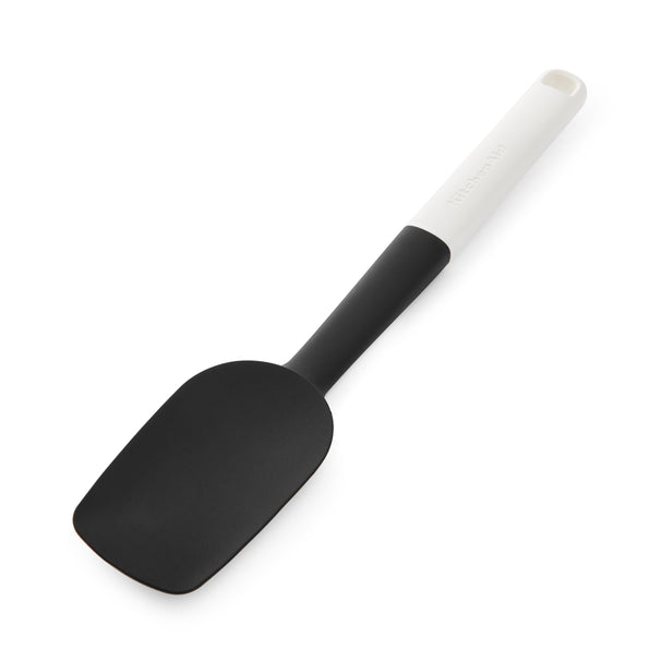 KitchenAid Rührlöffel Classic Porzellanweiß Kunststoff Silikon 30 cm-Rührlöffel