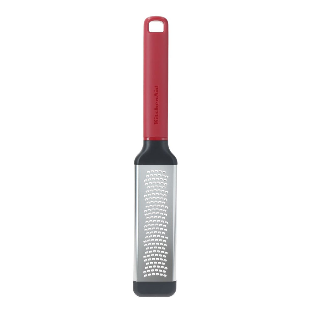 KitchenAid Reibe Classic Kaiserrot Edelstahl/Kunststoff 29cm Fein - Raspel