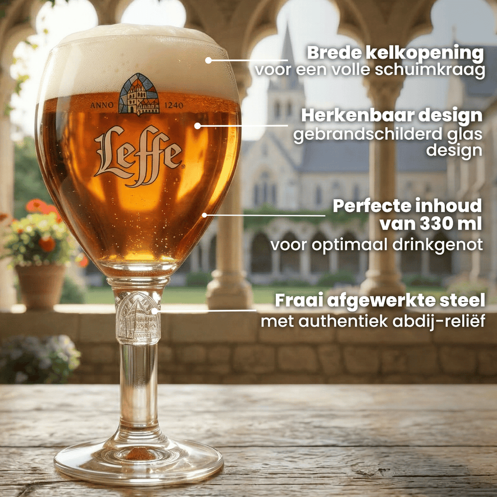 Leffe Bierglas 330 ml - 2 Stück