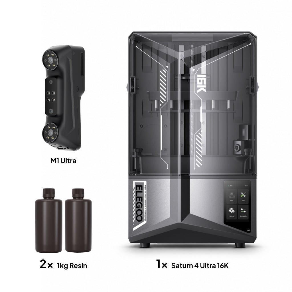 Saturn 4 Ultra 16K + M1 Ultra + 2 kg di resina