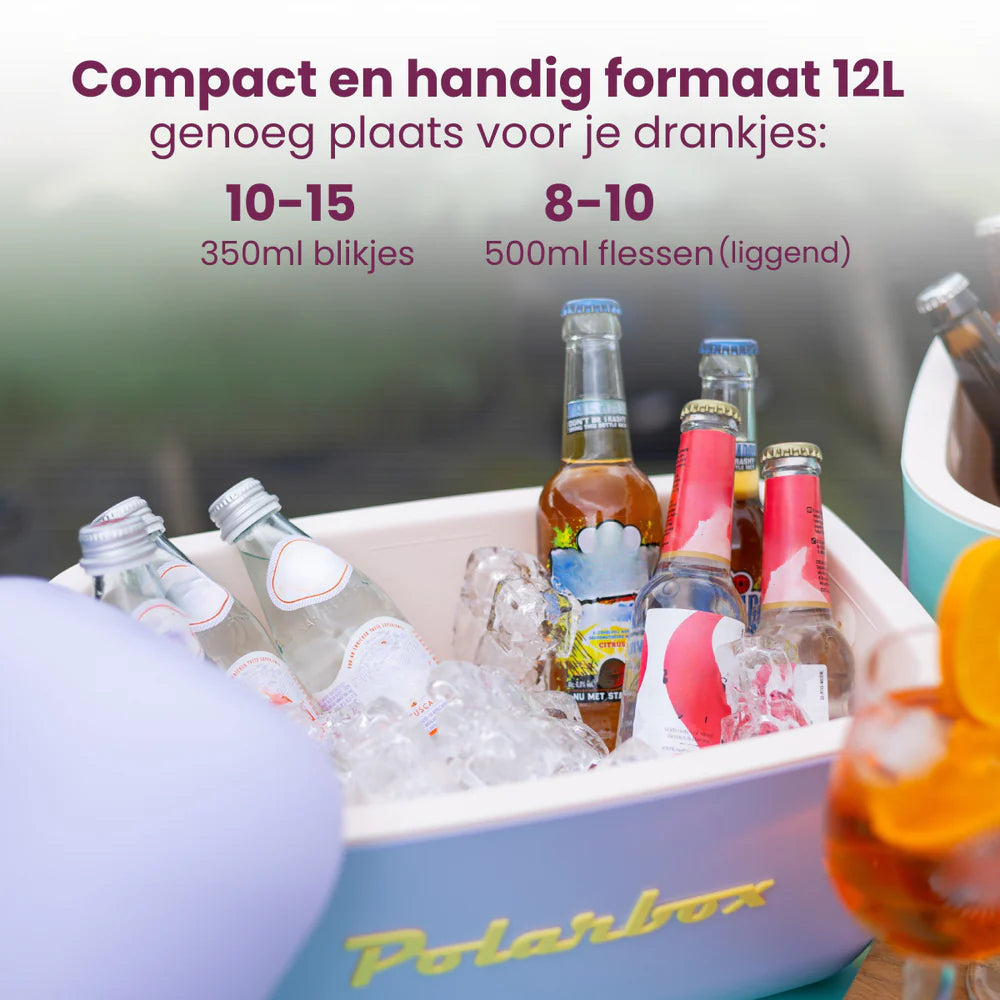 Polarbox Kühltasche mit Schultergurt - Lila Sorbet - 12 Liter