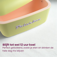 Polarbox Kühlbox mit Schultergurt - Lime Lilac - 20 Liter