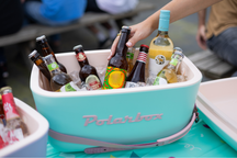 Polarbox Kühlbox mit Schultergurt - Hellblau - 12 Liter