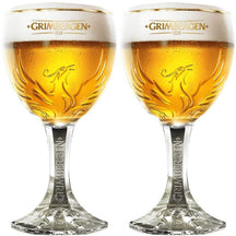 Grimbergen Bierglas mit Fuß 330 ml - 2 Stück