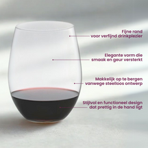 Riedel Weiße Weingläser O Wine - Viognier / Chardonnay - 2 Stücke