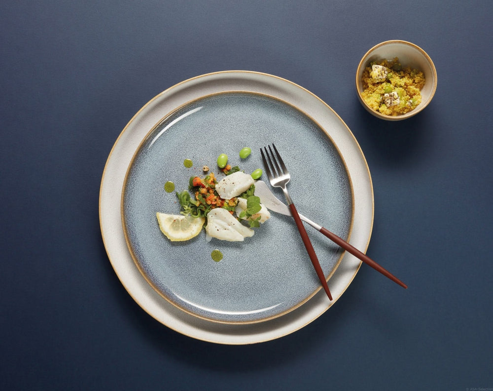 ASA Selection Speiseteller Saisons Denim ø 26,5 cm - 4 Stück