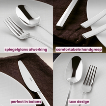 Sambonet Besteckset Rock - Edelstahl - 60-teilig / 12 Personen