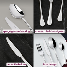 Sambonet Besteckset Royal - Edelstahl - 36-teilig / 6 Personen
