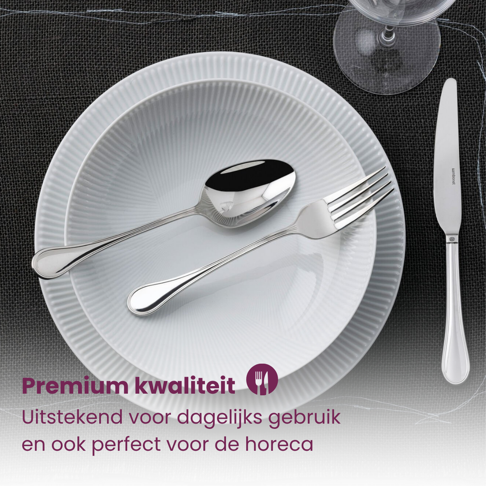 Sambonet Besteckset Royal - Edelstahl - 36-teilig / 6 Personen